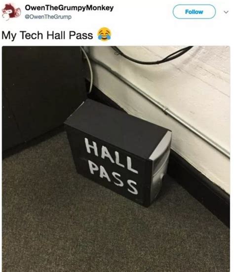 53 Funny Hall Passes That Are Hilariously Over The Top