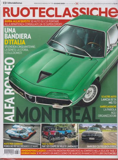 Ruoteclassiche Leggenda Alfa Romeo N 378 Giugno 2020 Mensile