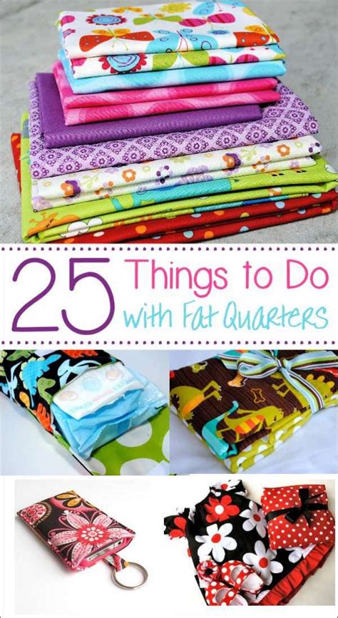 25 Sewing Projects You Can Make From Fat Quarters Sewing