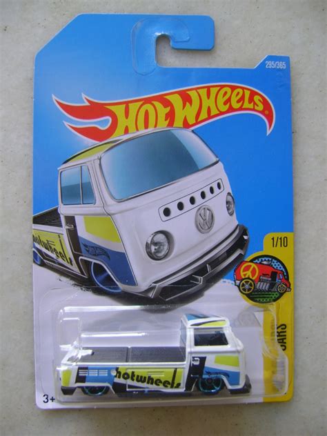 Hot Wheels Kombi T Pick Up Volkswagen Branca Nova Mercado Livre