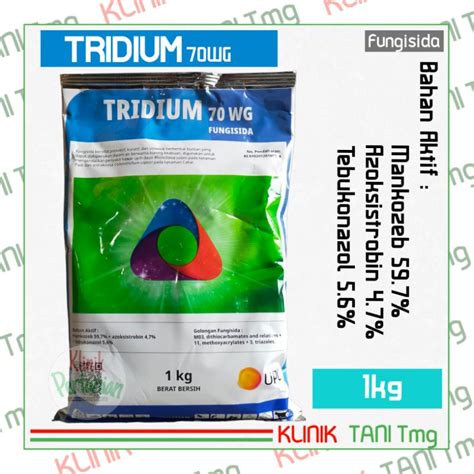 Jual Tridium Wg Kg Fungisida Kontak Dan Sistemik Dengan Bahan