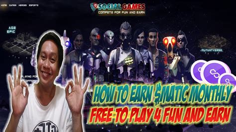 LIVE SocialGames New Free To Play Play To Earn NFT Games How To