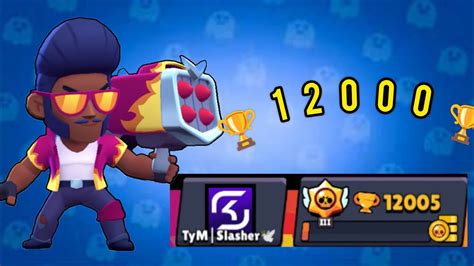 12000🏆kupa Oldum Brawl Stars Youtube