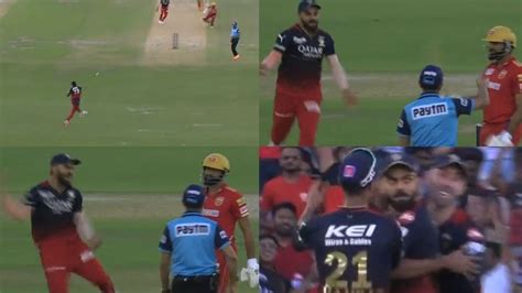 Ipl 2023 Watch Virat Kohli Gives Animated Sendoff To Harpreet Singh