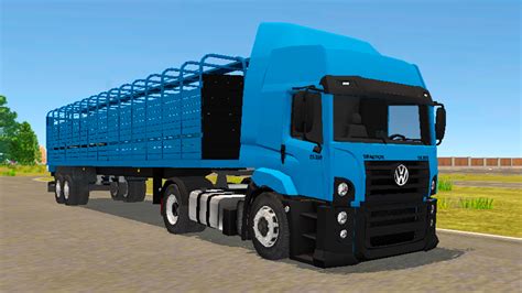 Skin Vw Constellation E Boiadeira Azul Skins Grand Truck Simulator