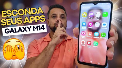 COMO OCULTAR ESCONDER APLICATIVOS NO CELULAR SAMSUNG GALAXY M14 5G