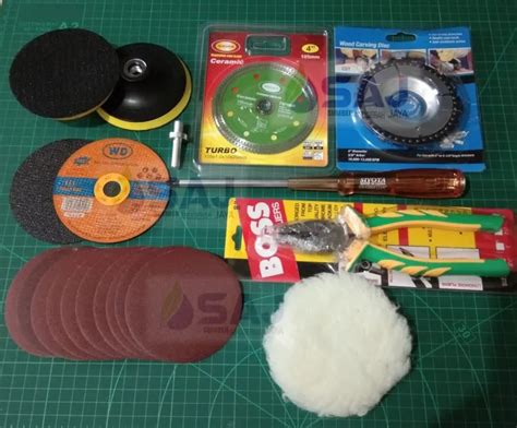 Paket Pcs Mata Gerinda Potong Poles Amplas Besi Kayu Keramik Turbo