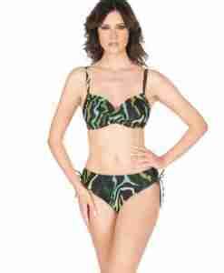 Port Rose Twiggy Bikini Senza Ferretto Coppe Imbottite E Slip Medio