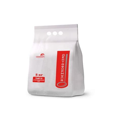 Супергипс стоматологический Дентаформула, тип 3 Артикуляционный, 5 кг ...