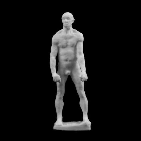 Free STL File Jean D Aire Nude Study At The Rodin Museum Paris3D