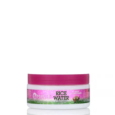 Mielle Rice Water Deep Conditioner 8oz :: WigTypes.com