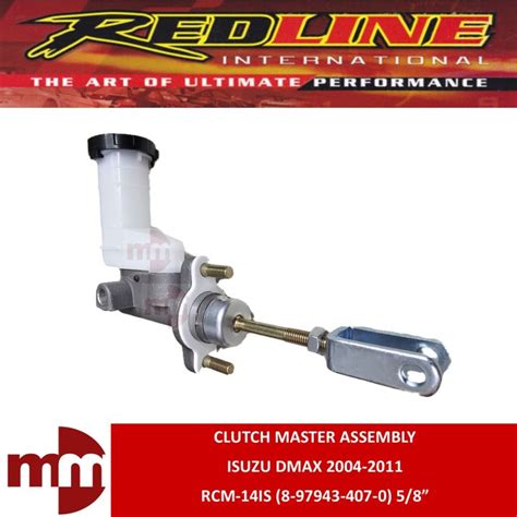 REDLINE Clutch Master Assembly For ISUZU DMAX 2004 2011 8 97943 407 0