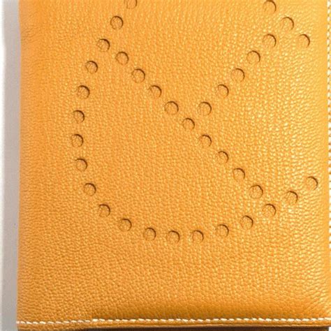 Hermes Orange Mini Evelyn Wallet – Oliver Jewellery