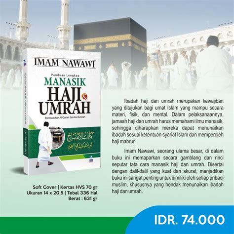 Jual Buku Panduan Lengkap Manasik Haji Umrah Shopee Indonesia