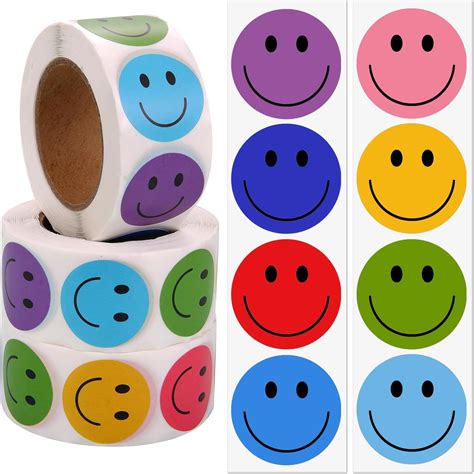 Amazon Pcs Happy Smile Face Sticker Small Happy Face Decal