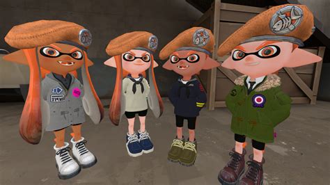 Sfm Splatoon Manga Team Main Team Army By Melika567 On Deviantart