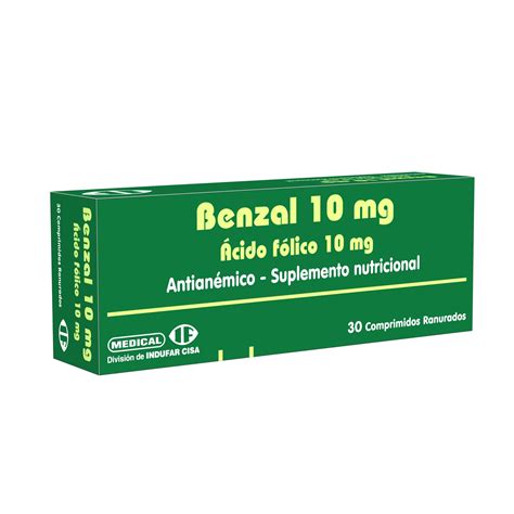 BENZAL COMPRIMIDOS RANURADOS X 30 Laboratorios Indufar C I S A