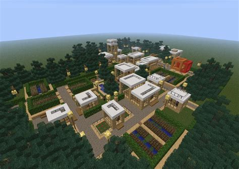 Npc Village Modern Revamp Minecraft Project