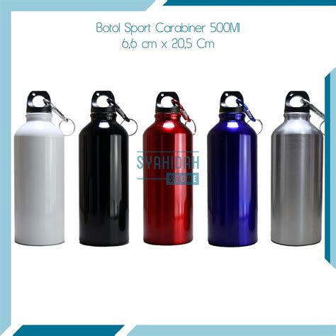 Jual Botol Minum Sport Carabiner 500 Ml Tumbler Polos 500 Ml Indonesia