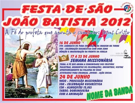 Rede De Comunidade Festa De S O Jo O Batista