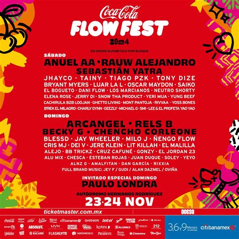 Coca Cola Flow Fest Regresa A La Cdmx Con M S Flow Que Nunca Festivalero