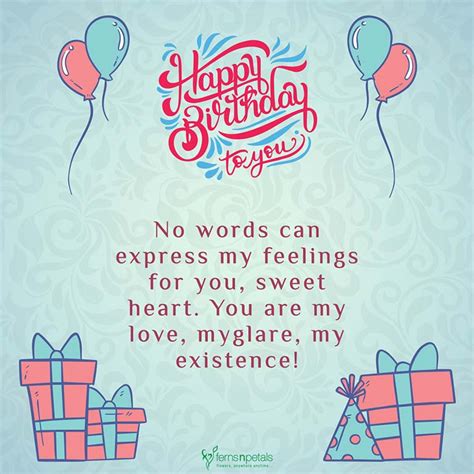 30 Best Happy Birthday Wishes Quotes And Messages Ferns N Petals