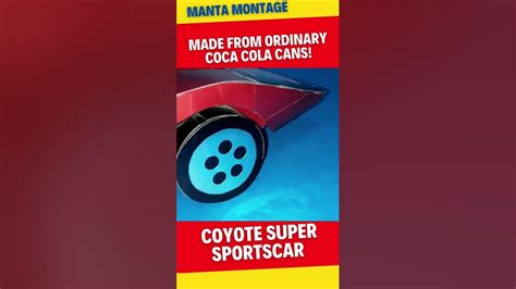 Best Homemade Soda Can Car Hacks Found Classic Tv Sports Car Made From Coke Diy Homemade