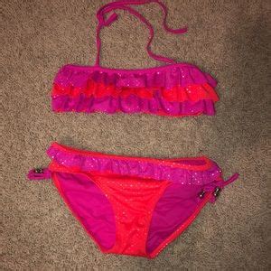 Justice Swim Justice Girls Bikini New With Tags Size Poshmark Hot Sex