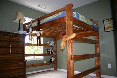 Queen Size Loft Bed Plans – BED PLANS DIY & BLUEPRINTS