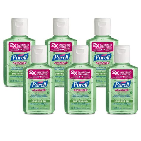 Purell Advanced Hand Sanitizer Soothing Gel Fresh Scent With Aloe And