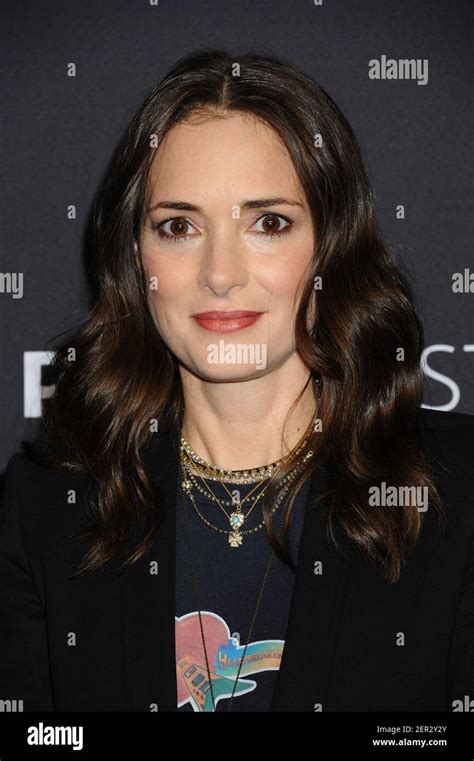 Winona Ryder Attends Paleyfest La Honoring Netflixs Stranger Things