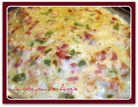 COLIFLOR CON BECHAMEL DE POLLO La Cocina De Angie