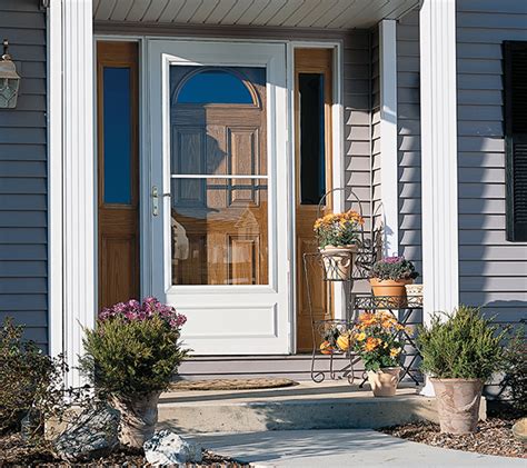 Pella Storm Doors Rolscreen Seasonal Standard Storm Doors