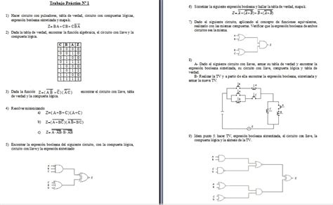 Tecnología de las Computadoras, Prof. Ing. Mauricio Vistosi: Ejercicios ...