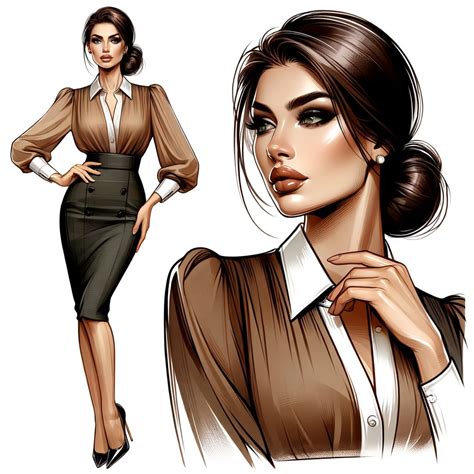 Captivating And Sophisticated Stylish Woman With Glamour Ai Art Generator Easy Peasy Ai