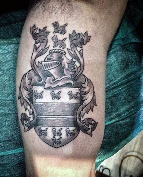 Irish Coat Of Arms Tattoo