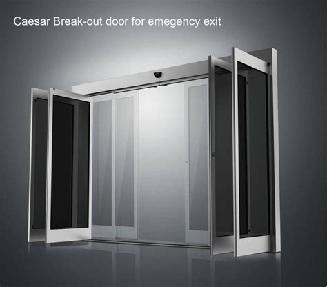 Automatic Sliding Break Out Doors For Emergency Exit