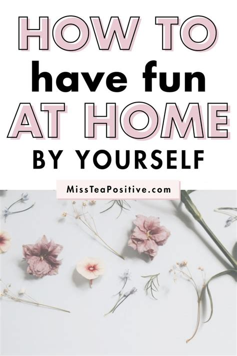 Things To Do At Home Artofit