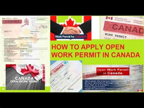 Asylum In Canada I Canada Work Permit I How To Apply Canada Open Work