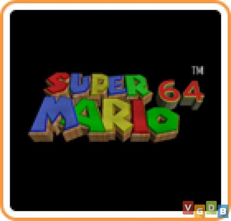 Super Mario 64 Vgdb Vídeo Game Data Base