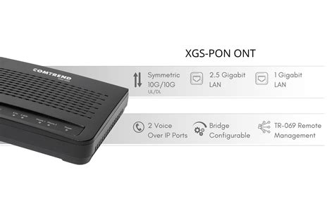 GRG 4283 XGS PON VoIP ONT Gateway Comtrend