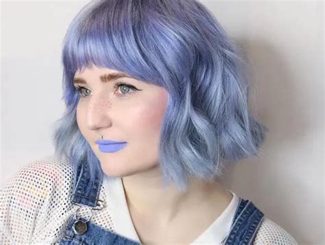 Periwinkle Hair Color Is the Newest Hair Trend