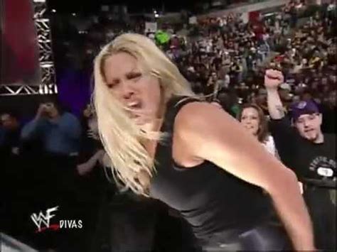 Wwf Raw Trish Stratus Vs Jacqueline Spanking Match Hd Youtube