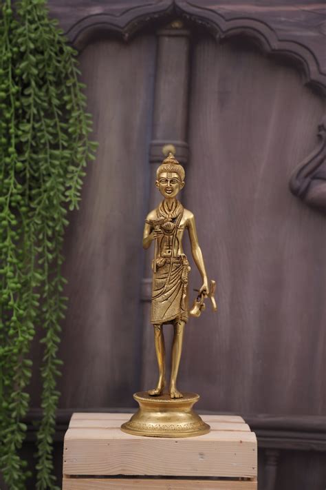 Nilkanth Varni Statue Brass Lord Swaminarayan Idol Swami Nilkanth Varni