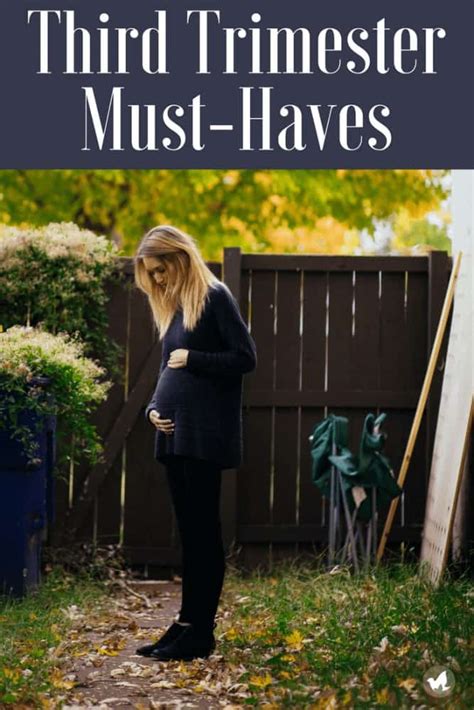 Third Trimester Must Haves The Fervent Mama