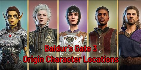 Companion Locations In Baldurs Gate 3 Here You Can Find The