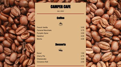 Free Code Camp Cafe Menu Full Final Code