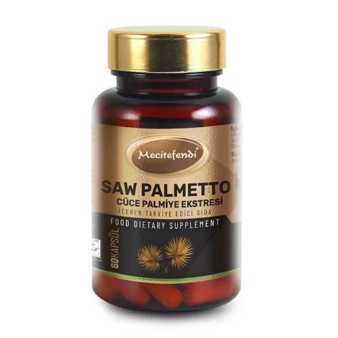 TurkAttar Saw Palmetto 580 Mg 60 Capsules