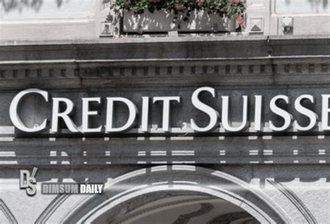 Credit Suisse S Shares Jump By More Than 35 In Pre Market Trading