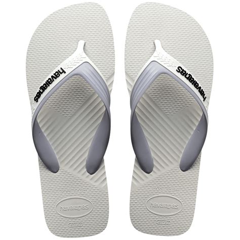 Chinelo Havaianas Dual Masculino Branco Compre Agora Cabana Magazine